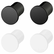 IKEA BANGBULA Bathroom Wall Hooks Steel Coated Concealed Screws - Black OR White