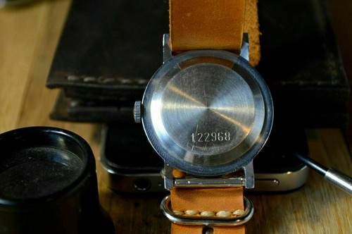 Reloj de pulsera vintage personalizado para hombre Pobeda Sputnik joyas regalo soviético de la URSS - Imagen 7 de 16