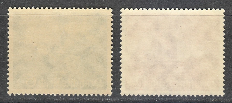 Germany 1940 MNH Mi 748-749 Sc B174-B175  View of Malmedy & Eupen, Belgium ** - Image 2 of 2