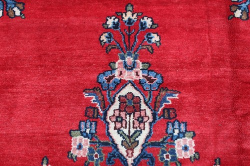 Vintage Hand Made Traditional Oriental Wool Red Oversize Carpet 527x328cm - Picture 8 of 21