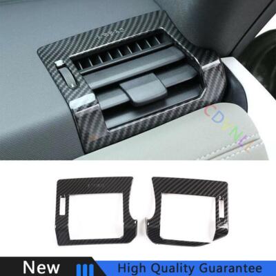 For Land Rover Defender 2020-2024 Carbon Fiber Console L&R Air Outlet Vent Trim