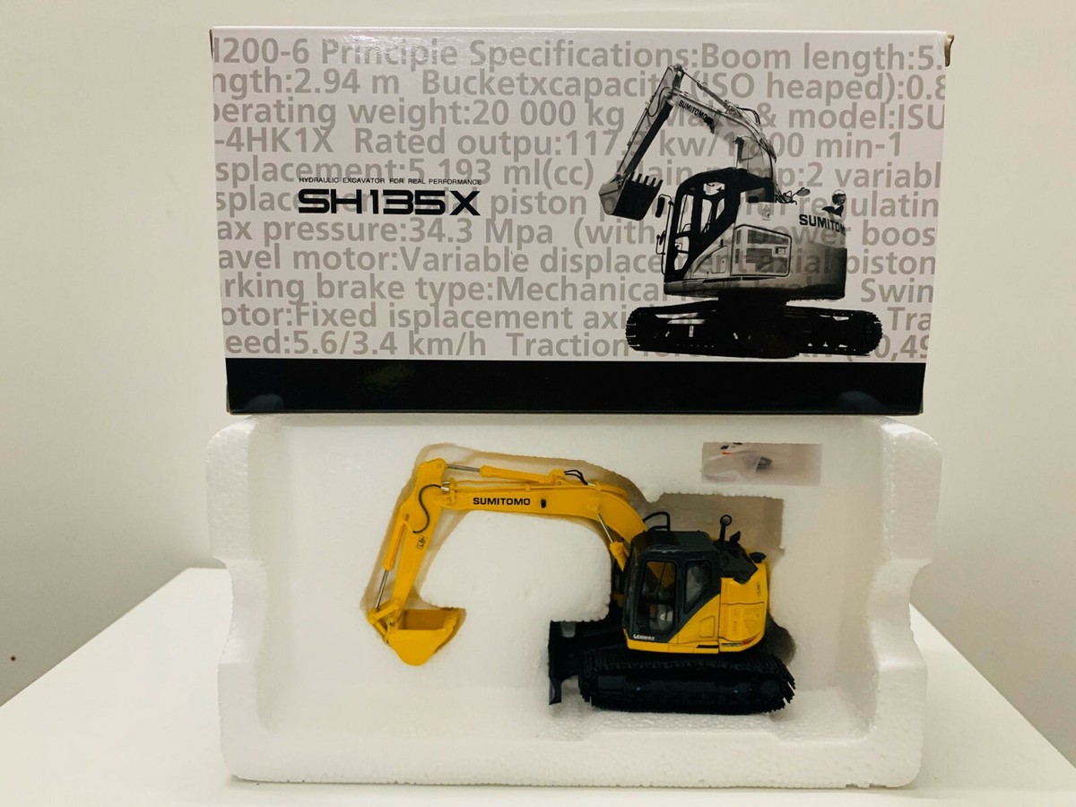 Sumitomo SH135X Hydraulic Excavator Engineering Vehicle 1:50
