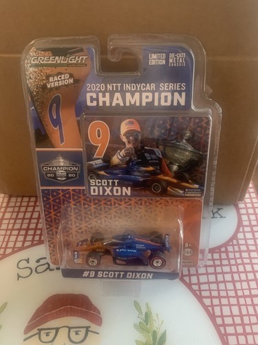 2020 #9 Scott Dixon PNC Bank Indy Champion 6x 1/64 Greenlight Indycar - Picture 2 of 3