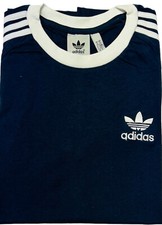 ADIDAS GORGEOUS SHORT SLEEVE ORIGINAL THREE STRIPE T-SHIRT 75% SUMMER SALE
