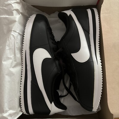 Nike Cortez Basic Leather 'Black White' 819719-012 Men's Shoes