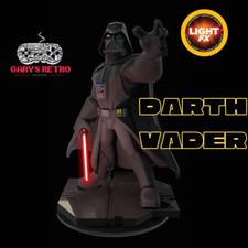 Disney Infinity 3.0 Figure Light FX Darth Vader Star Wars Lightsaber Works