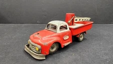 SSS JAPAN TIN FRICTION WRECK WRECKER TOW TRUCK J2