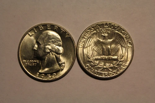 Bu 1952-D George Washington Quarter