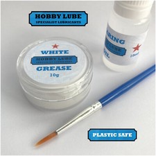 Model Railway Oil & Grease Lubricants - White Grease, Lite Bearing Oil, Lube Kit