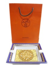 Authentischer HERMES Aschenbecher Sonne Vintage Keramik #3223