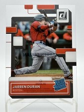 2022 Panini Chronicles Clearly Donruss JARREN DURAN Rated Rookie BOSTON RED SOX
