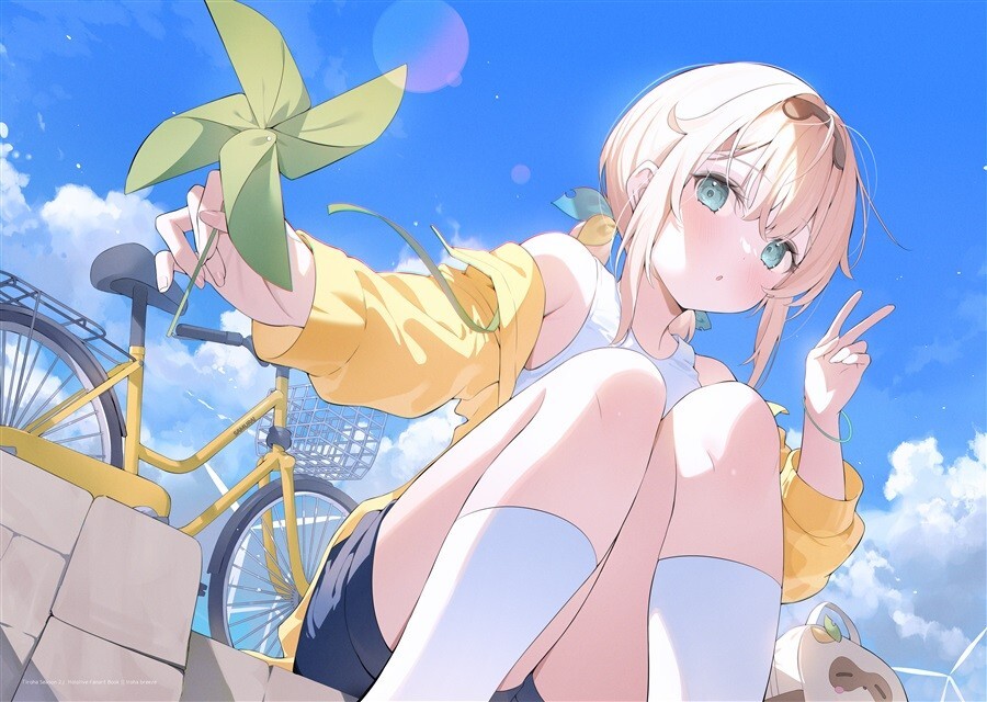 Iroha Season 2 Hololive Kazama Iroha Art Book Hanamori B5/28P