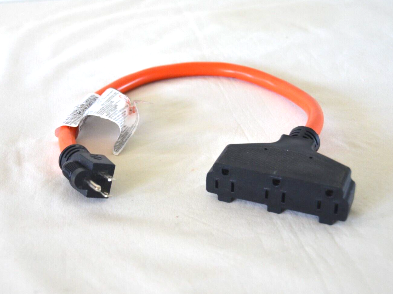 Intertek Extension Cord With 3 Outlet (2ft) 15a/125vac/1875w for sale