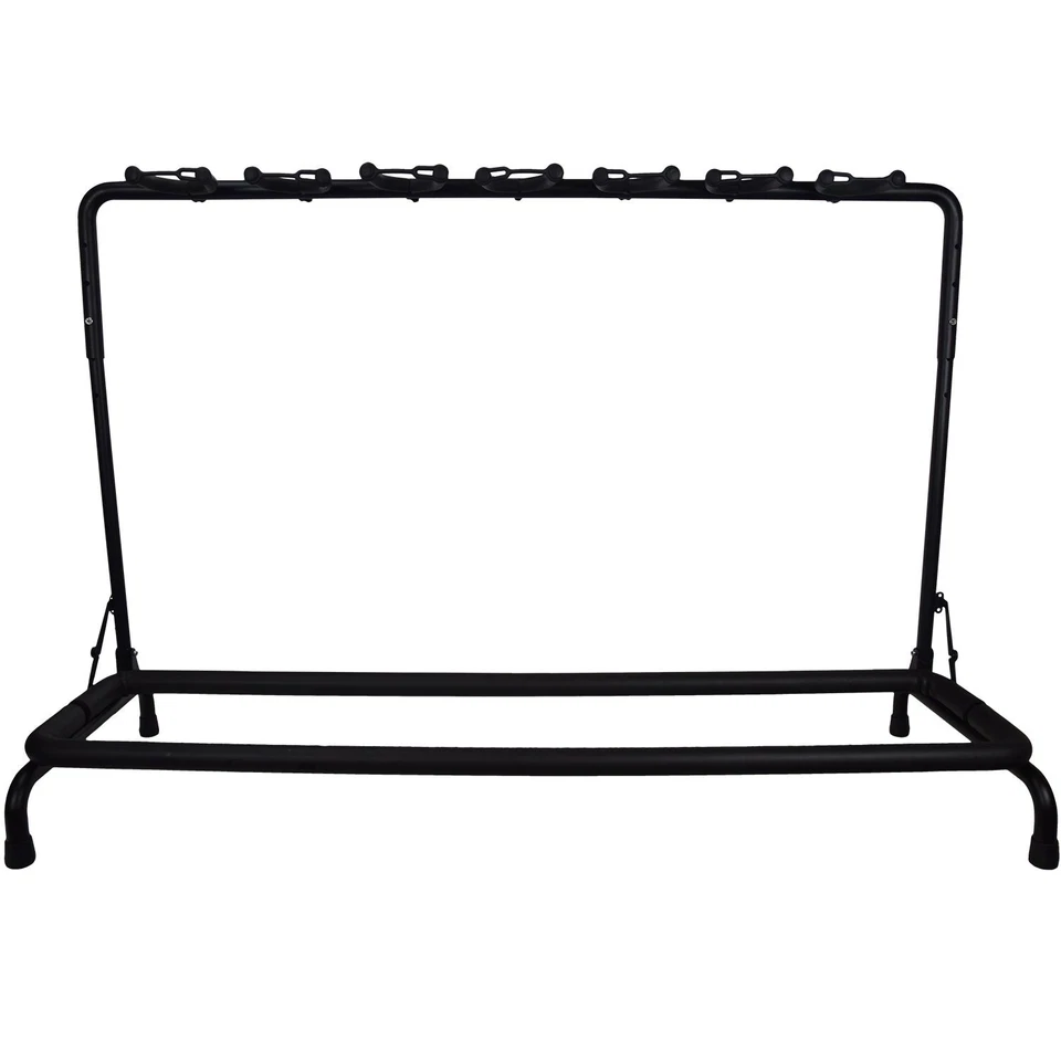 Стойка для гитары ChromaCast металлическая с подкладкой вмещает 7 гитар | акустическая, электрическая - Изображение 2 из 4