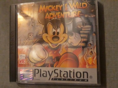 Mickey's Wild Adventure Playstation Platinum SCES 00163