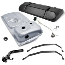81-84 Mustang Fuel Tank Kit: Straps, NonEFI Sending Unit+Return, Filler Neck