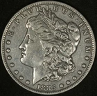 1885-O MORGAN SILVER DOLLAR S$1 XF DETAILS .7734oz ASW SILVER