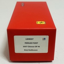 Used Looksmart 1/43 Ferrari F 2007 Chinese Gp6 Kimi Raikkonen
