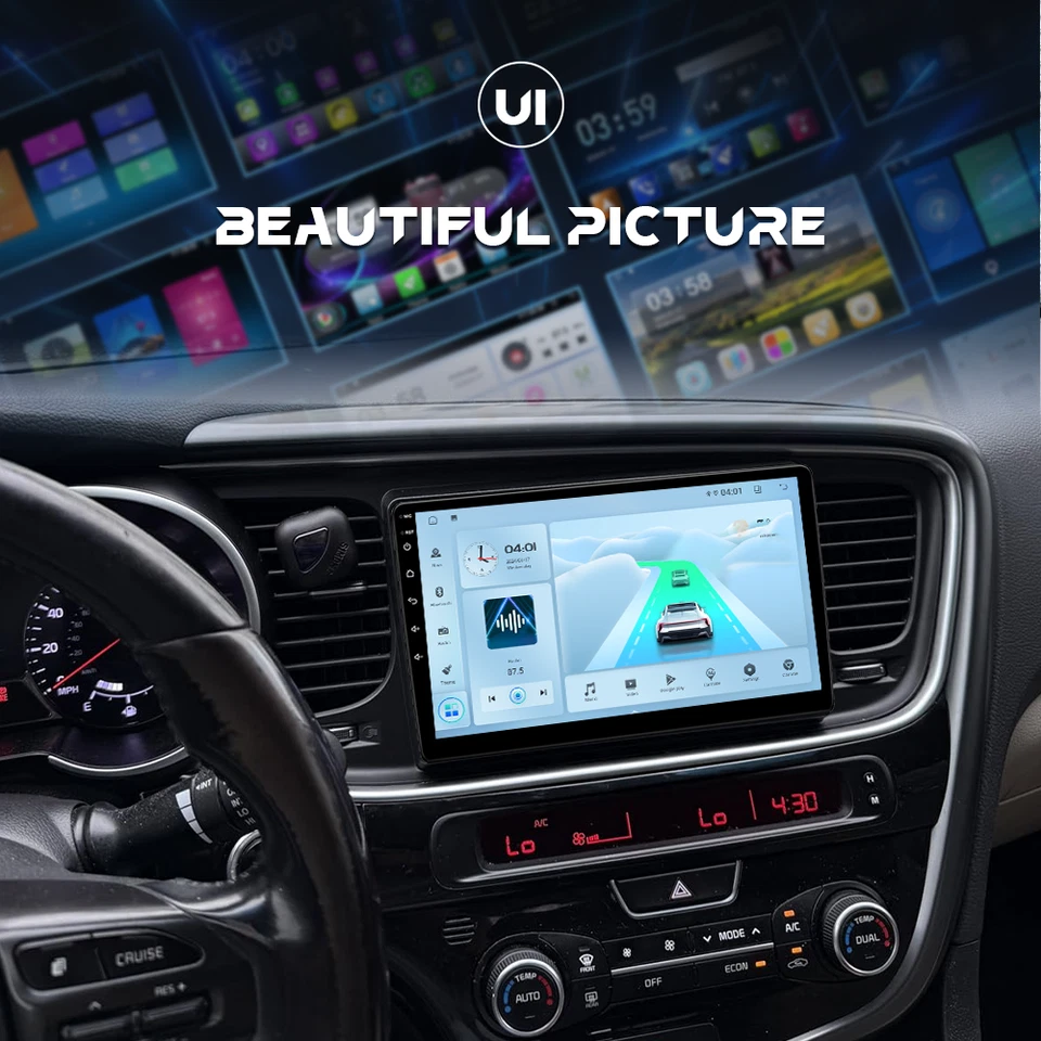 Stereo For Kia Optima K5 2011-2015 Android 13 Wireless Apple CarPlay Car Radio - Image 4 of 4