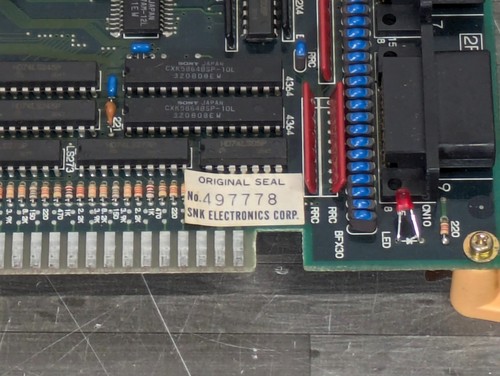 SNK MVS NEO GEO Real Bout Fatal Fury Special Cartridge w/NEO-MVH SLOT1F JAMMA - Picture 7 of 8