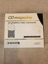 Pioneer Six Compact Disc CD Magazine Cartridge 6-Disc Changer
