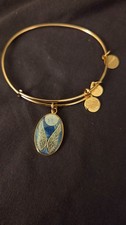 Alex and Ani GUARDIAN ANGEL Shiny Rose Bangle...