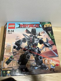LEGO NINJAGO Movie 70613 Garma Mecha Man Garmadon Shark Mech Set Box Manual