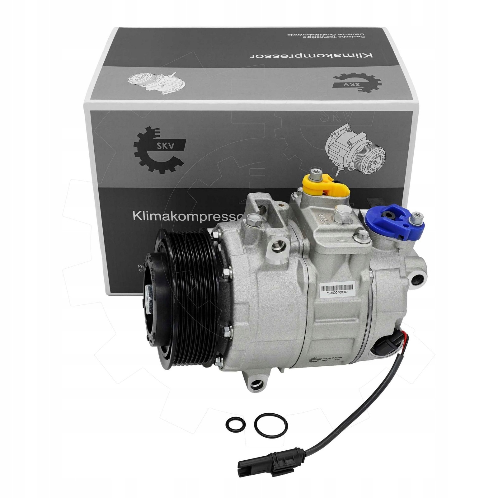 Compresseur de climatisation 84SKV126 en alliage forgé haute résistance BMW 3