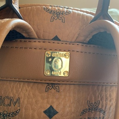 MCM X BAPE SHARK STARK BACKPACK | eBay