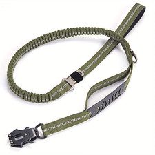 No Pull Bungee Dog Leash Shock Absorbing Reflective Heavy Duty for Large Dogs