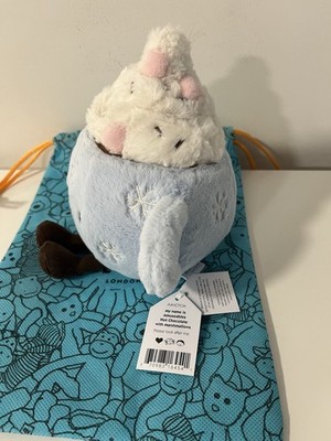 Jellycat Authentic Amuseable Hot Chocolate With Marshmallows & Bag