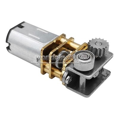 DC12V 11RPM N20 Right Angle Metal Gearbox Micro Gear Motor for 3D Printing Pen *