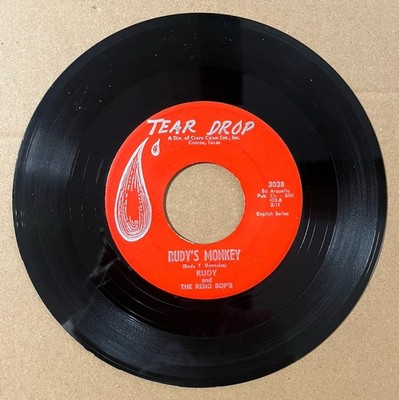 RUDY & THE RENO BOPS ''Rudy's Monkey/ Together Again'' '64 Tear  Tejano Soul Funk