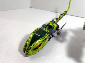 LEGO Ninjago LOT: Fangpyre Mech 9455 + Bite Cycle 9447 + tower only from 9450