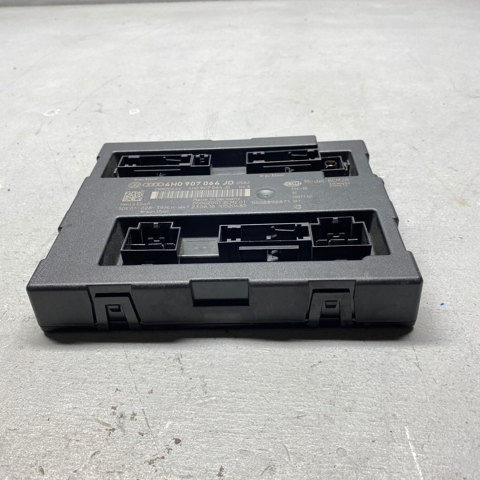 Lamborghini Huracan Body Control Module 4H0907064JD