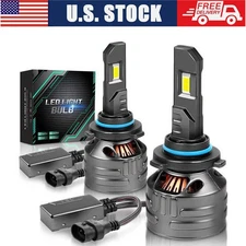 9005 9006 LED Headlight Bulbs 150W 6000K White Low Beam Conversion Kit 50000LM