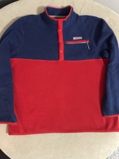 Vineyard Vines Men s Harbor Fleece 1/4 Snap Pullover Light Jacket XL