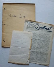 Mother Love (1952) UCLA Play with CAROL BURNETT / Script by Joel Climenhaga MORE