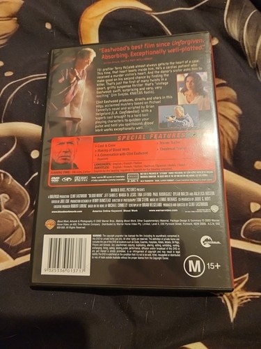 BLOOD WORK , CLINT EASTWOOD , . DVD . - Bild 2 von 4