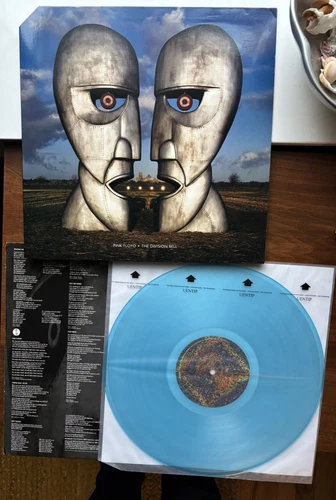 PINK FLOYD THE DIVISION BELL Vinyl LP Original 1994 US Press BLUE - EX w/ Inner