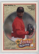 2002 Upper Deck Authentics Baseball Heroes /1989 Ken Griffey Jr #HB-G7 HOF 0y9m