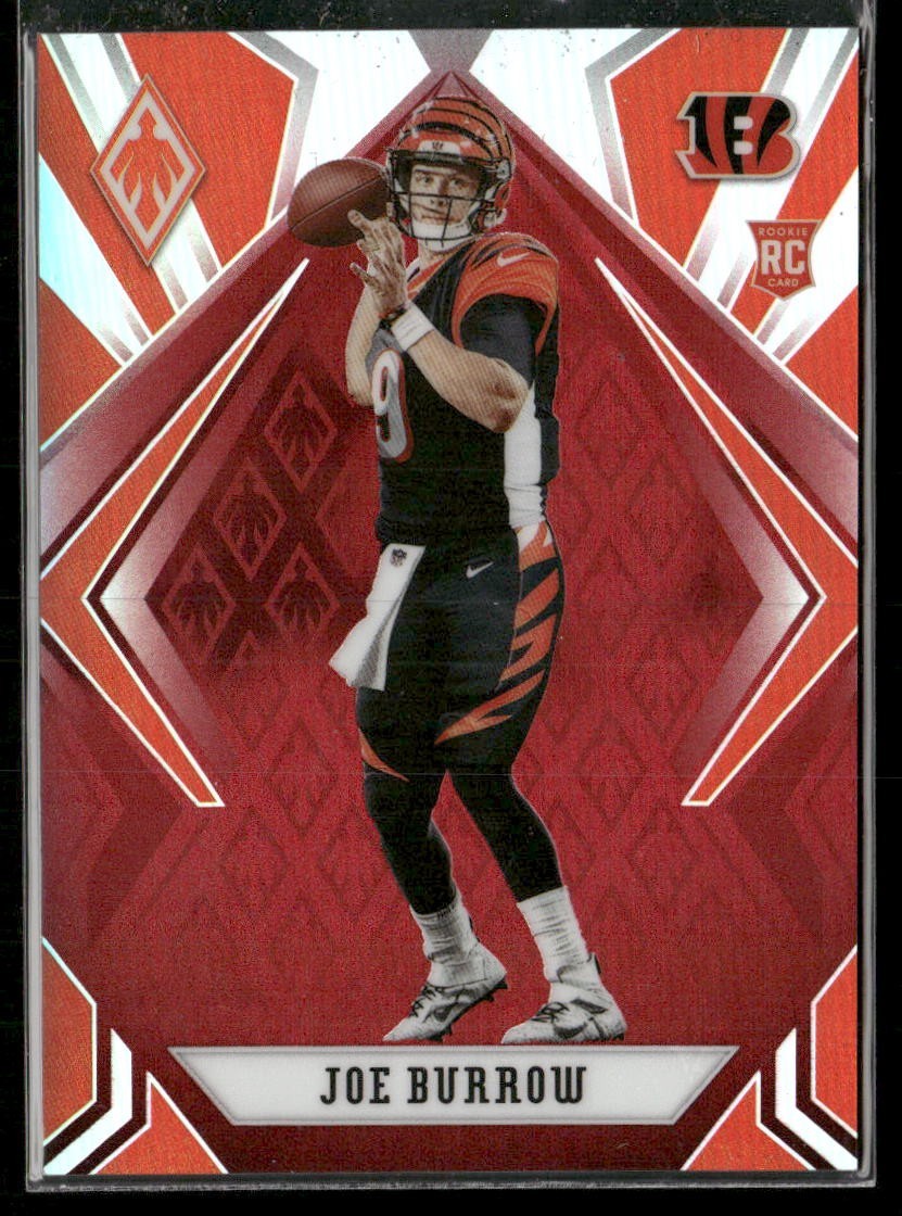 2020 Panini Phoenix Joe Burrow RC Red /299 Bengals Rookie #101