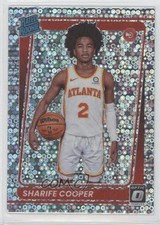 2021 Panini Donruss Optic Rated Rookie Fast Break Holo Prizm Sharife Cooper 10xq