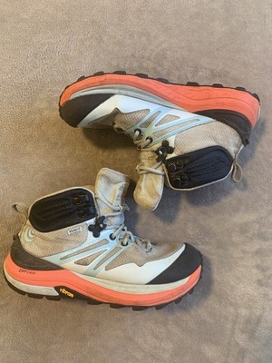 TOPO TRAILVENTURE 2 WP Hiking Boots Womens 7 Ice Coral Lace Up