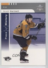 2002-03 Upper Deck Piece Of History Scott Hartnell #53 0q3
