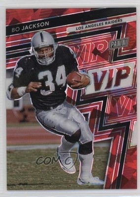 2025 National Convention VIP Gold Pack Red Sparkle Prizm 92/99 Bo Jackson 0b7