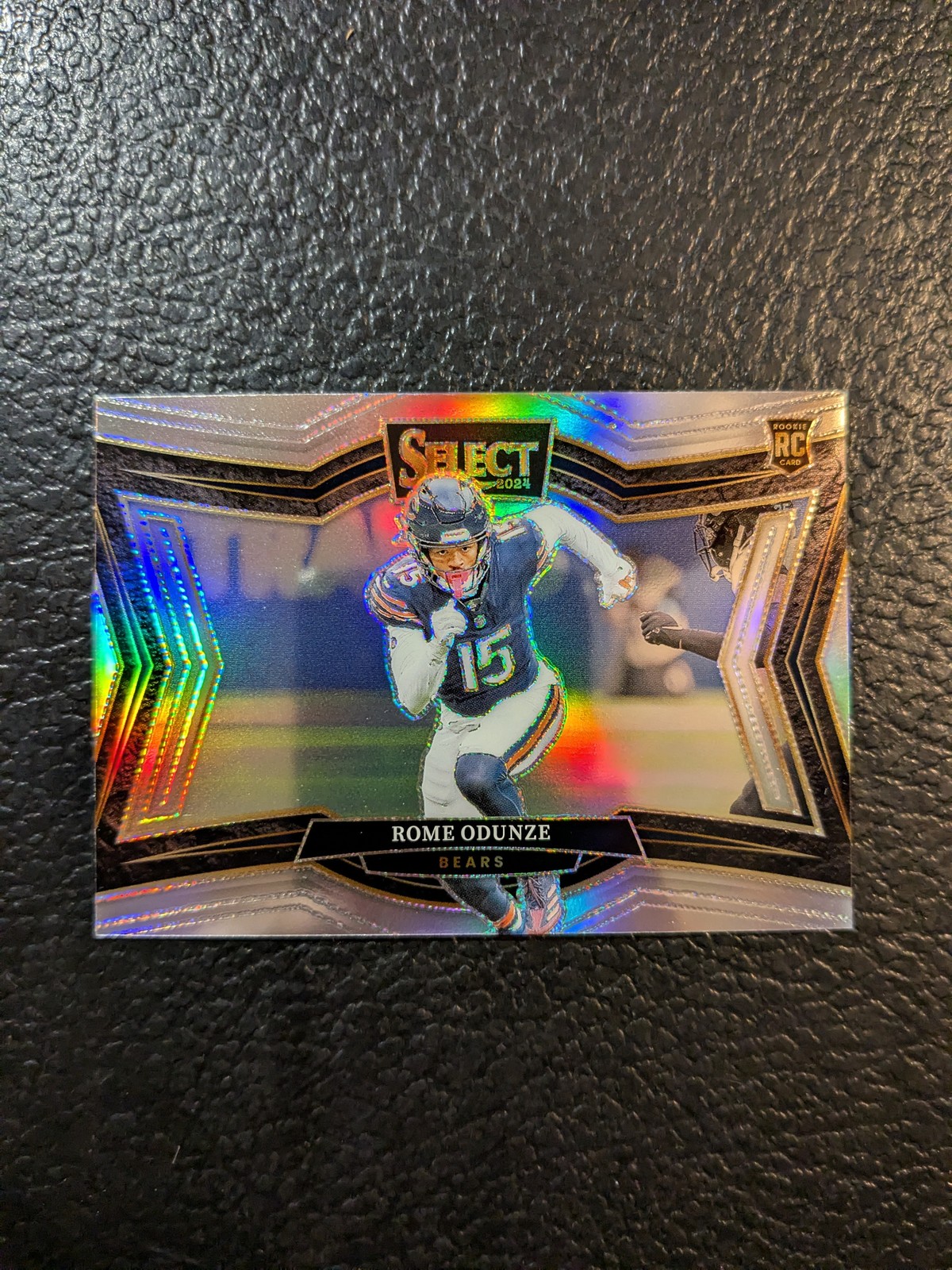 2024 Panini Select - Field Level Rome Odunze #405 Silver Prizm (RC) Bears 🐻