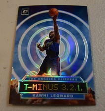2019-20 Donruss Optic #5 Kawhi Leonard T-Minus 3, 2, 1, Holo
