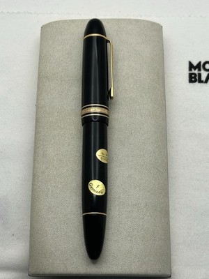 Montblanc 149 FP, Tri-color 18C Fine Nib, Vintage Transitional