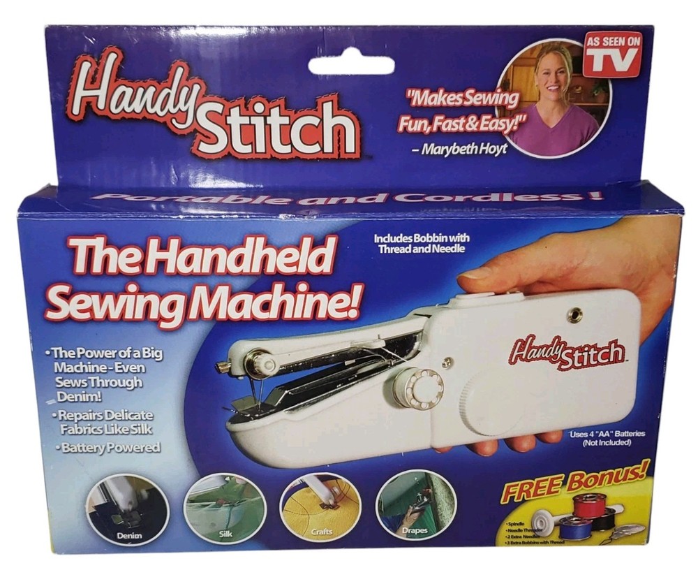 Portable Battery-Powered Handheld Sewing Machine by ASOTV - Compact & Convenient